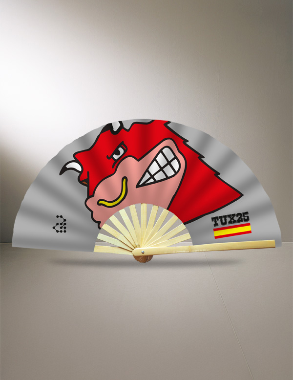 Mod. 633B Big Fan Bambú Personalizado