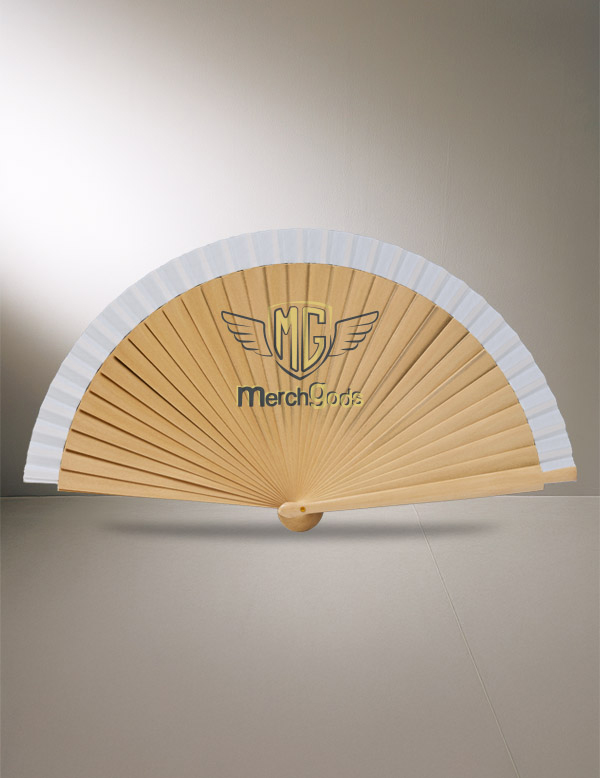 Mod. 900ML Abanico Madera Barnizada